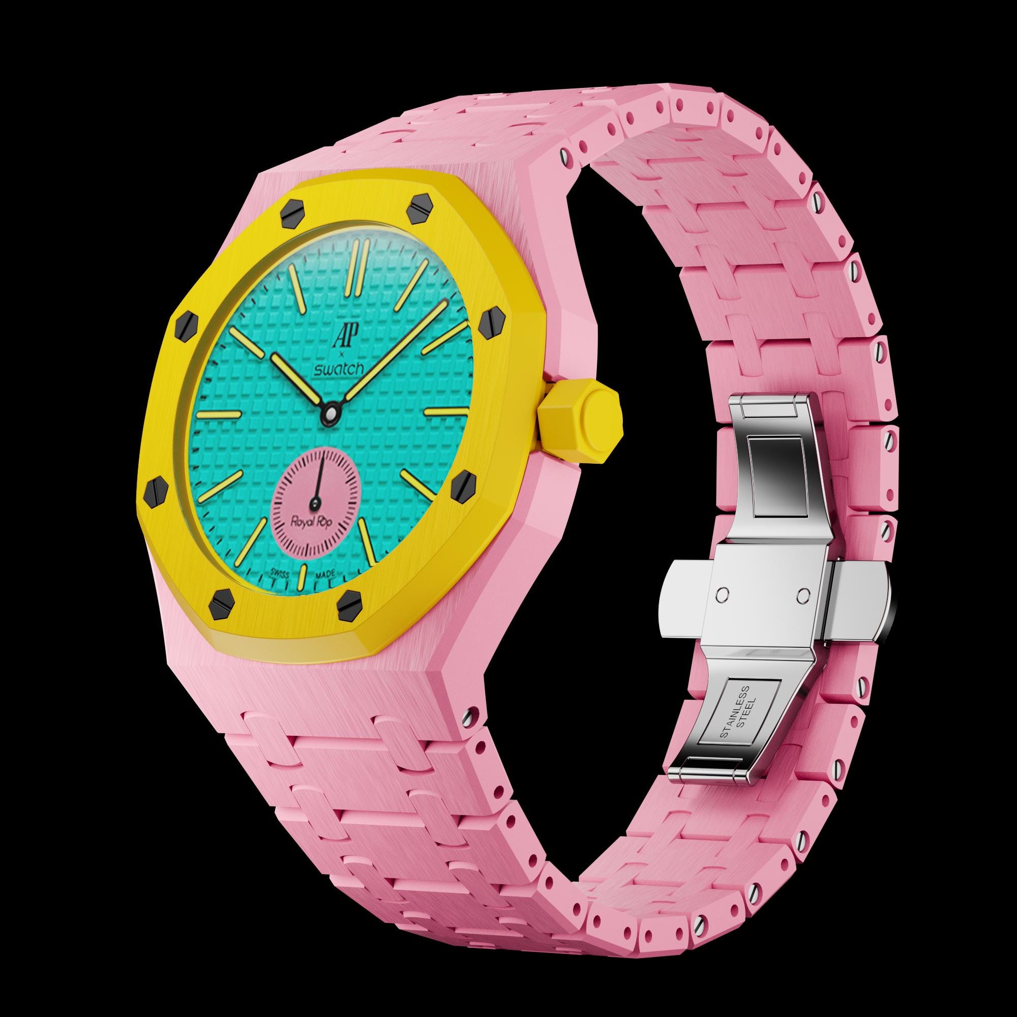 Pop Pink Swatch - Etsy