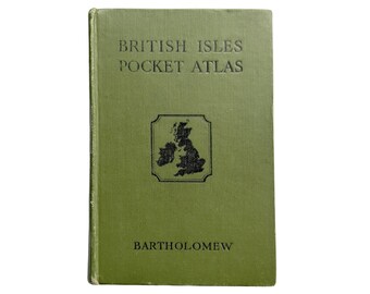 British Isles Pocket Atlas, 1952.