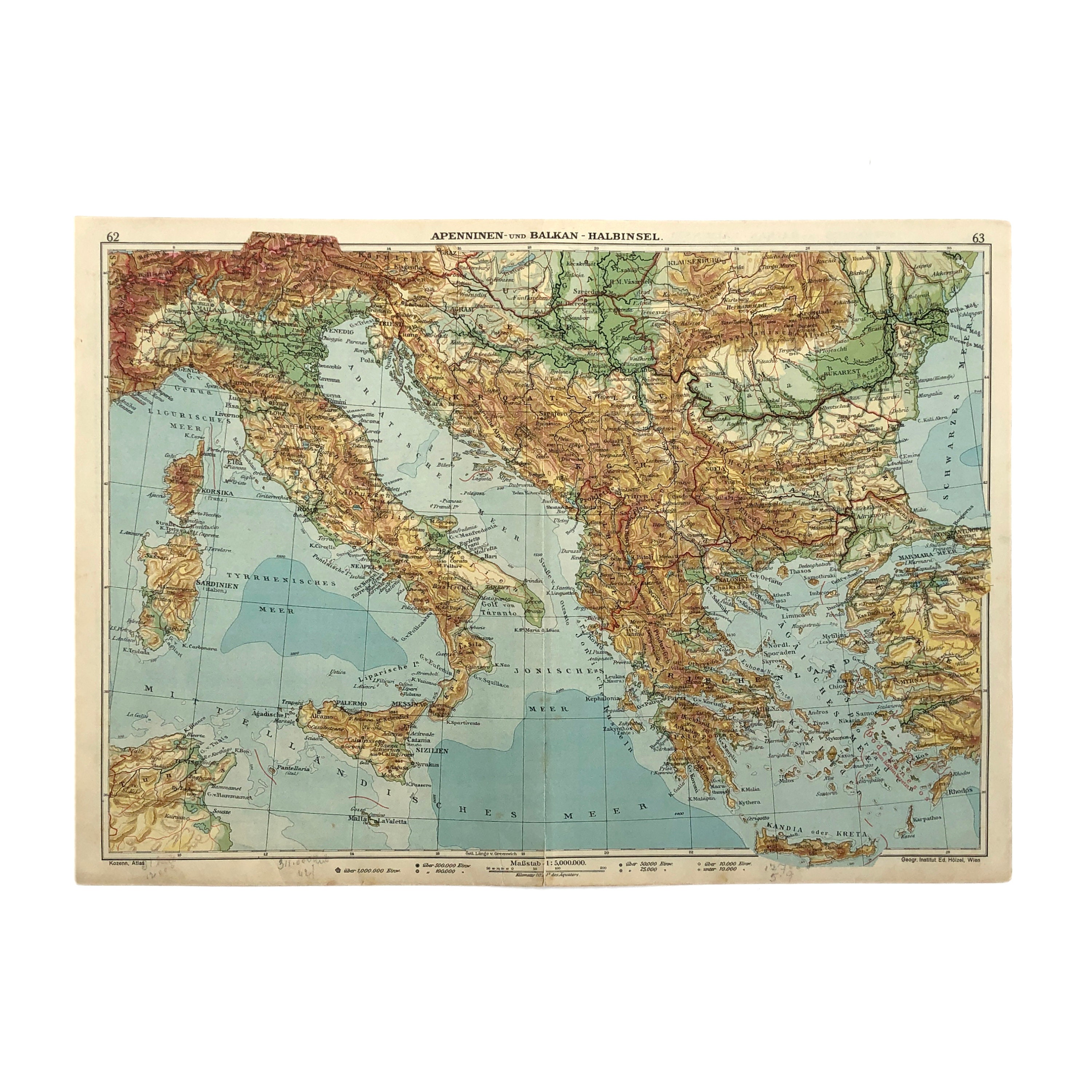 Apennine Peninsula Map Il Fullxfull.4083519338 F598 