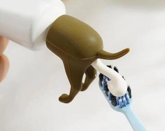 Pooping Dog Butt Toothpaste Topper: Funny Gag Gift for Dog Lovers