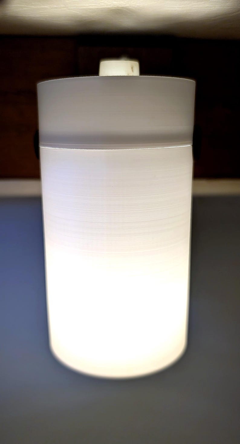 Paralume di ricambio per luce di cabina della barca a vela Catalina, stampato in 3D in PETG — Compatibile con i modelli 25, 27, 30, 34, 36, 38 e 42 — Z3992 immagine 2