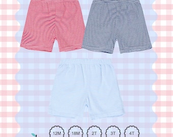 Boys Striped Shorts