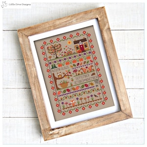 Autumn Glows Instant Download PDF Chart
