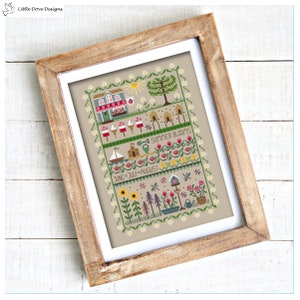 Summer Blooms Cross Stitch FULL KIT