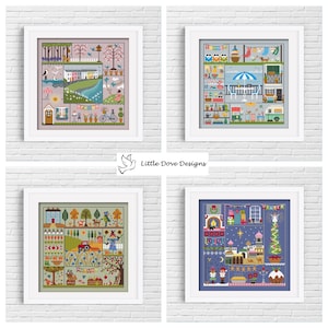 A Stitch For All Seasons Cross Stitch Chart INSTANT DOWNLOAD Full PDF Bundle