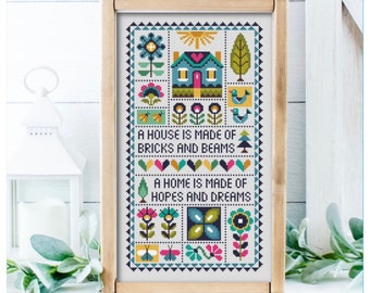 Hopes And Dreams Cross Stitch PDF Chart INSTANT DOWNLOAD