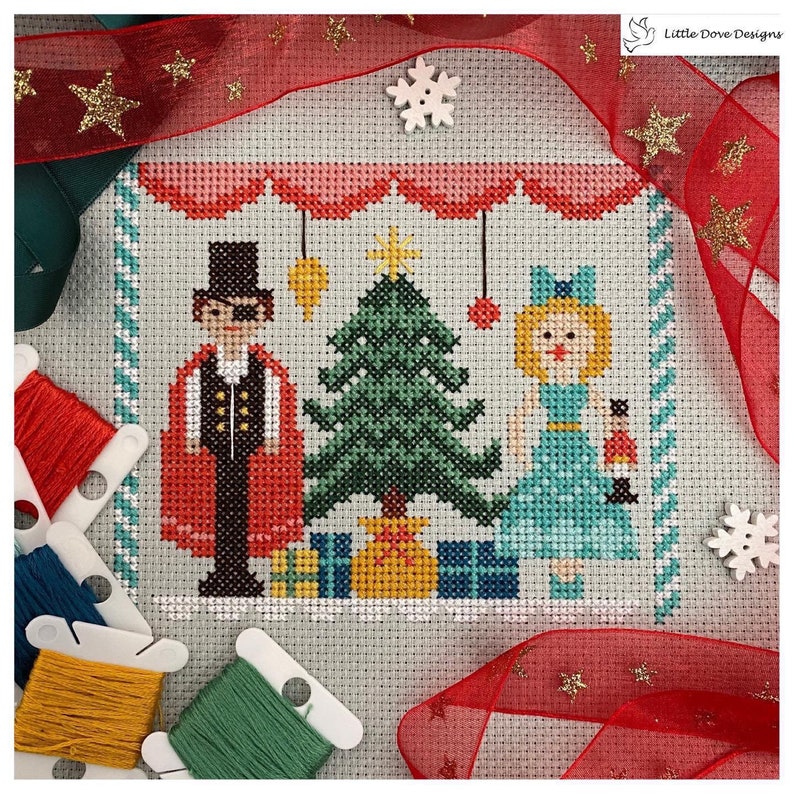 The Nutcracker Cross Stitch FULL Kit Etsy
