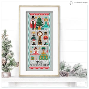 The Nutcracker Cross Stitch PDF Chart INSTANT DOWNLOAD