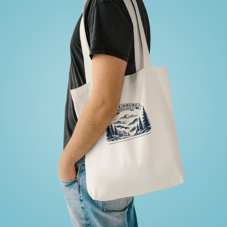 Personalized Gatlinburg Family Reunion Tote Bag 2026, Custom Smoky Mountains Tote, Cabin Trip Reunion Tote, Free Shipping Family Gift image 3