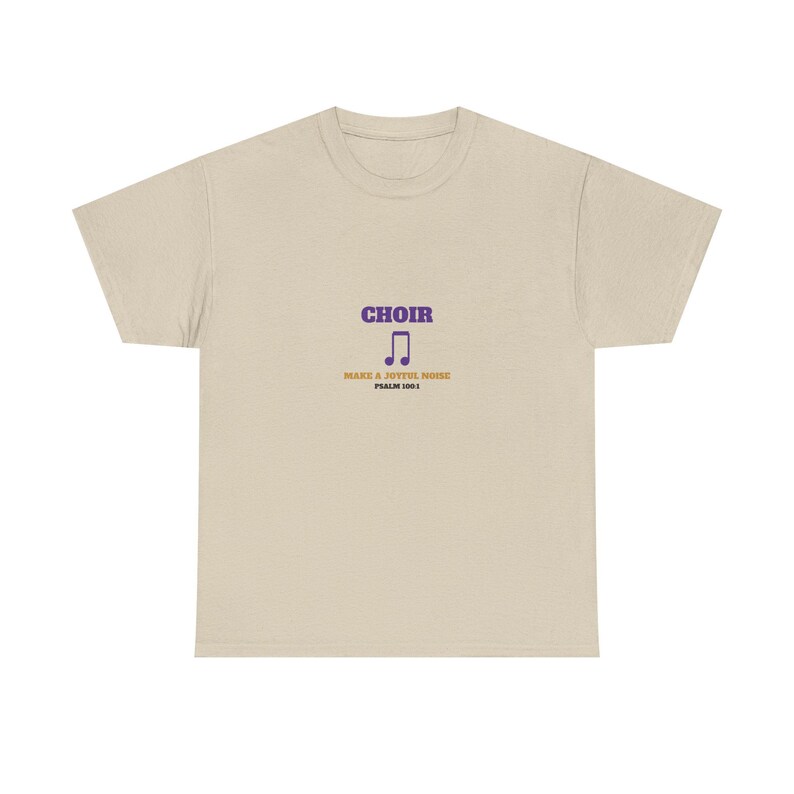 Affordable Church Choir Shirt Personalized | Custom Choir Name & Year, Worship Team Tee image 2