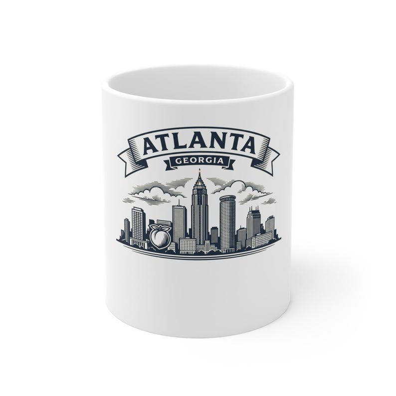 Atlanta Family Reunion Mug 2026 Personalized Custom Name, Georgia Trip Keepsake, Matching Keepsake Coffee Mug, Family Memory Photo Gift image 1