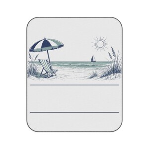 Personalized Coastal Beach Family Reunion Picnic Blanket | Custom Family Name, Year & Location | Matching Reunion Gift 2026 image 1