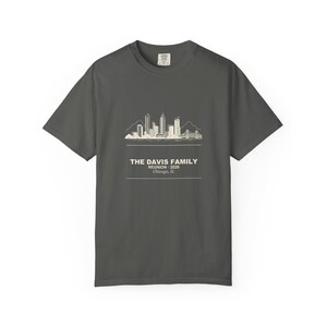 Personalized Family Reunion Shirt 2026, Custom Name City Matching Group Tee Bild 5