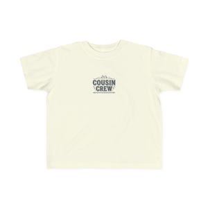 Toddler Cousin Crew Shirt Personalized | Family Reunion Tee, Custom Name & Year image 2