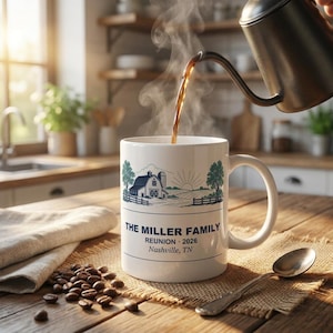 Personalized Family Reunion Coffee Mug 2026 Custom Name Farm Family Matching Cup Gift image 8