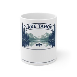 Personalized Lake Tahoe Family Reunion Mug 2026, Custom Name Coffee Cup Gift image 1