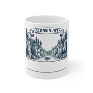 Personlig Wisconsin Dells 2026 familjeåterföreningsmugg, anpassad kaffekopp med namn, present bild 1