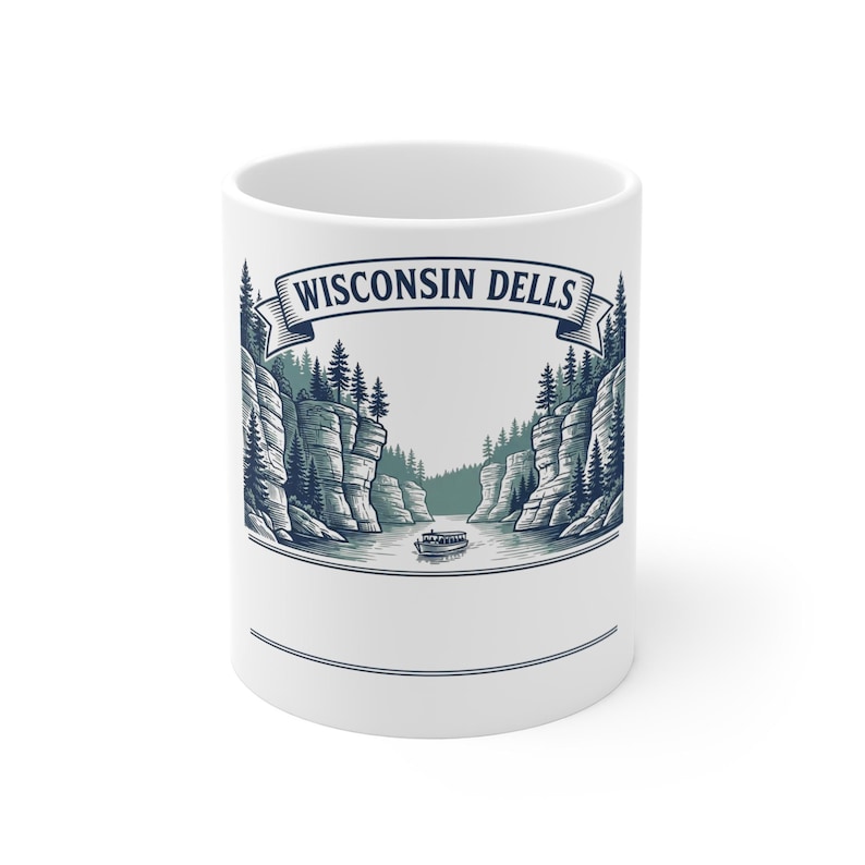 Personlig Wisconsin Dells 2026 familjeåterföreningsmugg, anpassad kaffekopp med namn, present bild 1