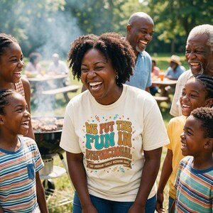 We Put the Fun in Dysfunctional Shirt, Black Family Reunion 2026, Funny Family Tee, Personalized image 1