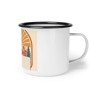 Personalized Mountain Family Reunion Mug, Custom Name and Year Coffee Cup, Family Reunion Gift, Mountain Travel Keepsake for Family Guests image 3