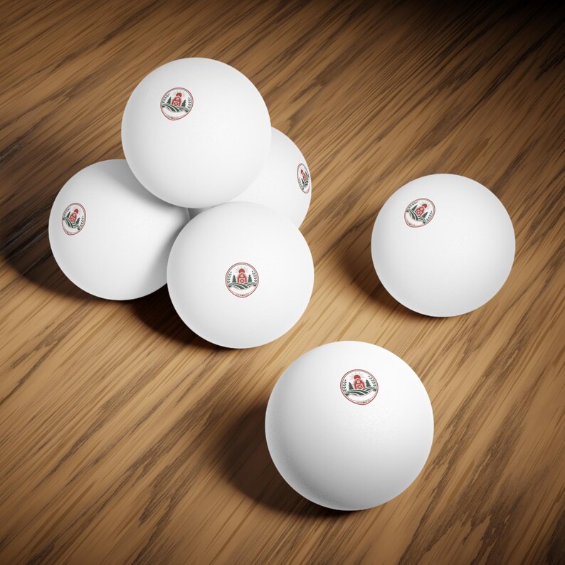 Personalized Family Reunion Ping Pong Balls | Custom Keepsake Party Favor Game image 4