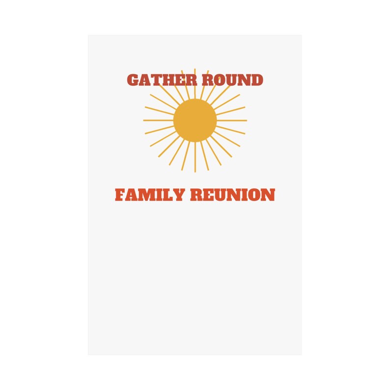 Panneau de bienvenue rétro personnalisé pour réunion de famille | Nom de famille, année et ville image 2