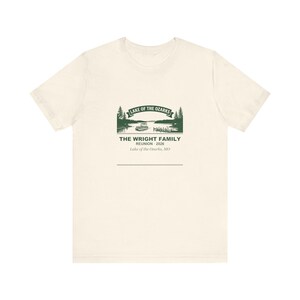 Personalized Family Reunion Shirt 2026, Custom Name Lake of the Ozarks Matching Family Tee immagine 3