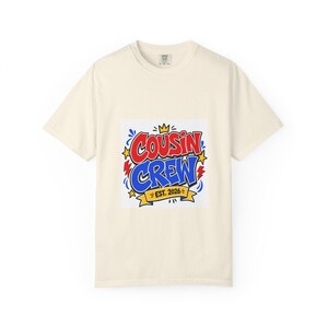 Camiseta a juego para la reunión familiar de primos 2026, camiseta para primos como regalo de reunión, camiseta familiar, grupo de primos, conjunto de camisetas para la reunión. imagen 3