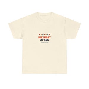 Camiseta de cumpleaños asequible para crucero en alta mar, personalizada con nombre / Camiseta de cumpleaños para el equipo del crucero imagen 3