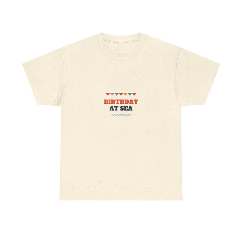 Camiseta de cumpleaños asequible para crucero en alta mar, personalizada con nombre / Camiseta de cumpleaños para el equipo del crucero imagen 3