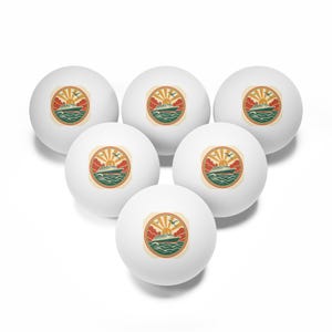 Family Reunion Ping Pong Balls 6pc, Personalized Cruise Reunion Party Favor, Family Game Night Gift, Table Tennis Keepsake, Cruise Ship 2026 image 2