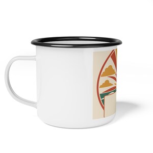 Taza personalizada para reunión familiar en la playa / Nombre, año y ciudad personalizados (recuerdo) imagen 1