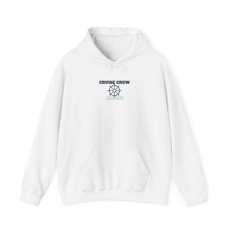 Cruise Crew Hoodie Personalized | Matching Family Cruise Sweatshirt, Custom Name & Year image 1