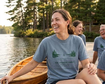 Family Reunion Shirt 2026, Personalized Lake House Custom Name Matching Group Vacation Tee