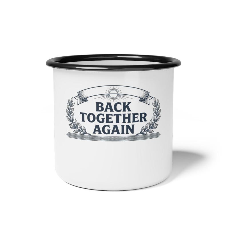 Mug « Réunion de famille » – Mug personnalisé avec nom, Mug « Retrouvailles », Cadeau pour les retrouvailles de 2026, Mugs assortis pour toute la famille, Tasse à café en émail, Cadeau d'été, Cadeau de groupe image 1