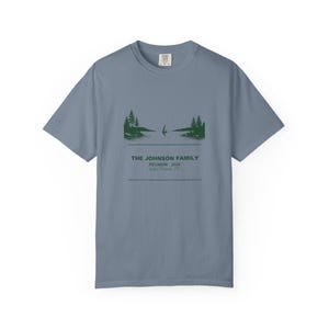 Family Reunion Shirt 2026, Personalized Lake House Custom Name Matching Group Vacation Tee image 2