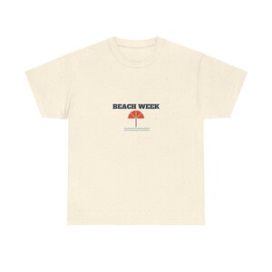 Affordable Beach Week Shirt Personalized | Custom Family Name, Year & Beach Matching Vacation Tee image 3