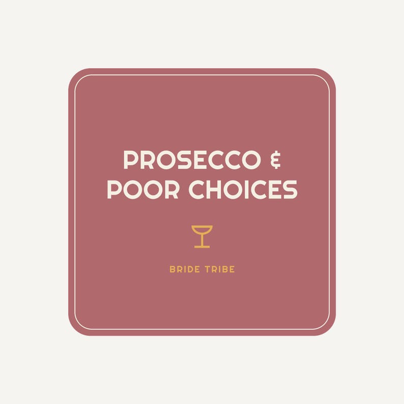 Funny Prosecco Bachelorette Koozie, Personalized Can Cooler for Bridal Party Gifts, Wedding Party Favor, Custom Drink Koozie, Girls Night image 3