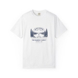Lake George 2026 Family Reunion Matching T-Shirt, Personalized Name Shirt for Adirondacks Trip, Custom Family Reunion Gift Tee, 2026 Reunion image 1