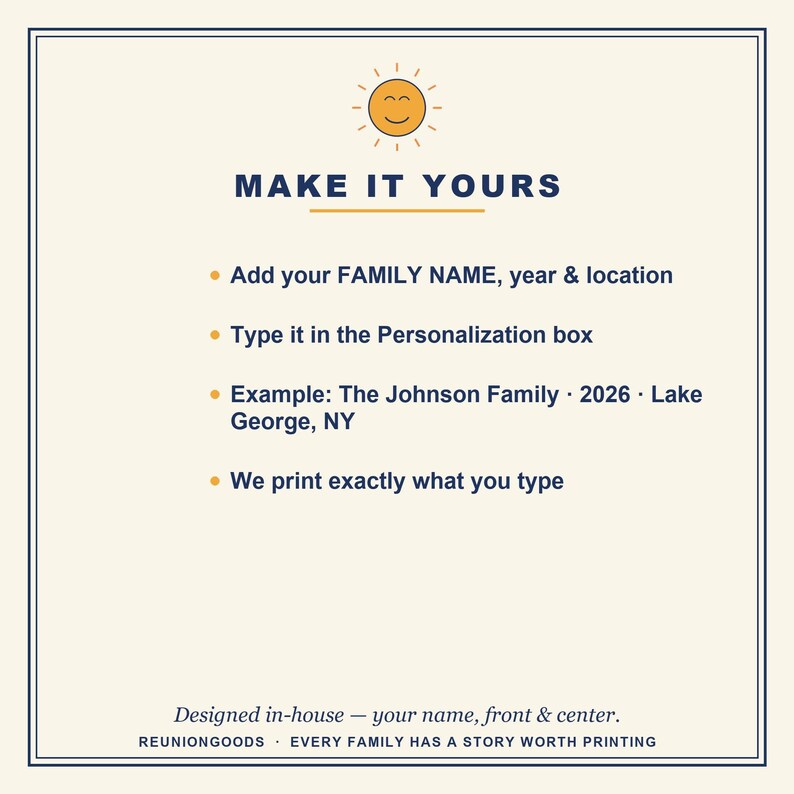 Lake George 2026 Family Reunion Matching T-Shirt, Personalized Name Shirt for Adirondacks Trip, Custom Family Reunion Gift Tee, 2026 Reunion image 4