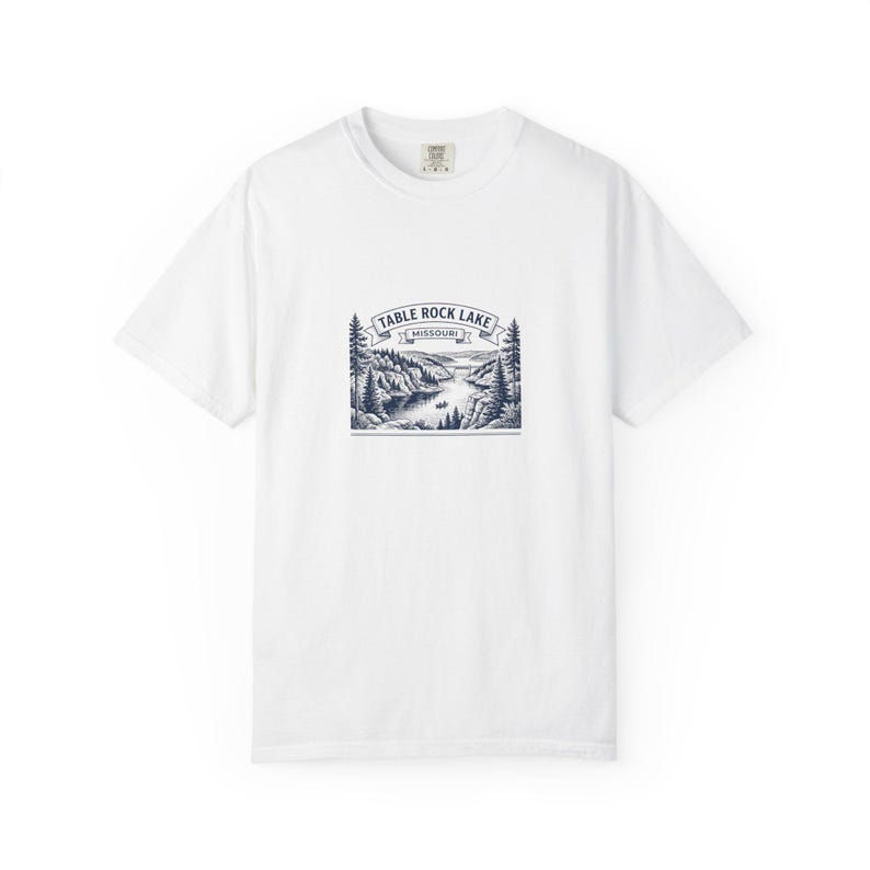 Camiseta de reunión familiar de Table Rock Lake 2026, camiseta con nombre personalizado, conjunto a juego para viaje a los Ozarks, regalo para vacaciones en el lago, ropa para reuniones familiares. imagen 2
