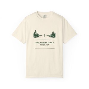 Family Reunion Shirt 2026, Personalized Lake House Custom Name Matching Group Vacation Tee image 4