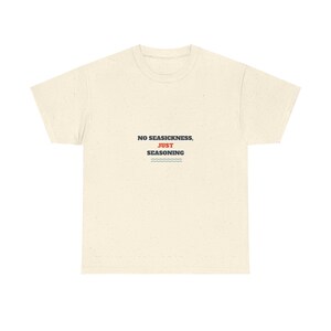 No Seasickness Just Seasoning Shirt, Funny Family Cruise Tee bild 3