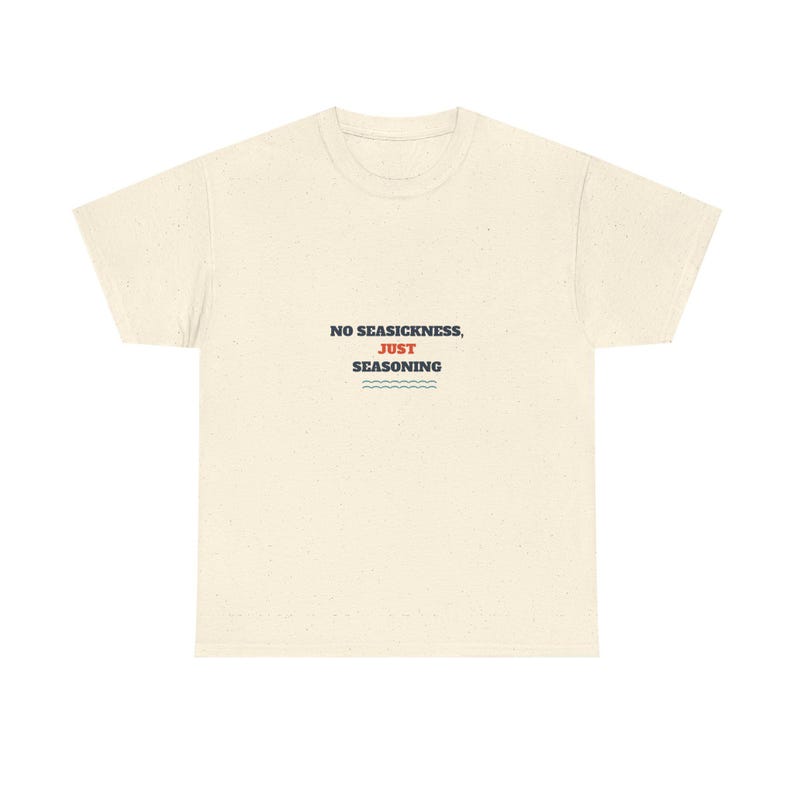 No Seasickness Just Seasoning Shirt, Funny Family Cruise Tee bild 3