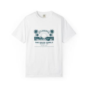 Camiseta de reunión familiar de Florida 2026, camiseta a juego personalizada con nombre personalizado imagen 3