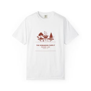 Backyard BBQ Family Reunion Shirt Personalized 2026, Custom Name Matching Reunion Tee, Summer Cookout Group Family Gathering Gift Idea imagem 3