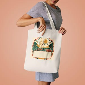 Personalized Family Reunion Tote Bag, Custom Cookout Keepsake, Engraved Surname, 2024 BBQ Gift, Canvas Carryall, Eco Friendly Reusable image 4