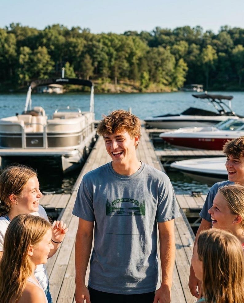 Personalized Family Reunion Shirt 2026, Custom Name Lake of the Ozarks Matching Family Tee immagine 1