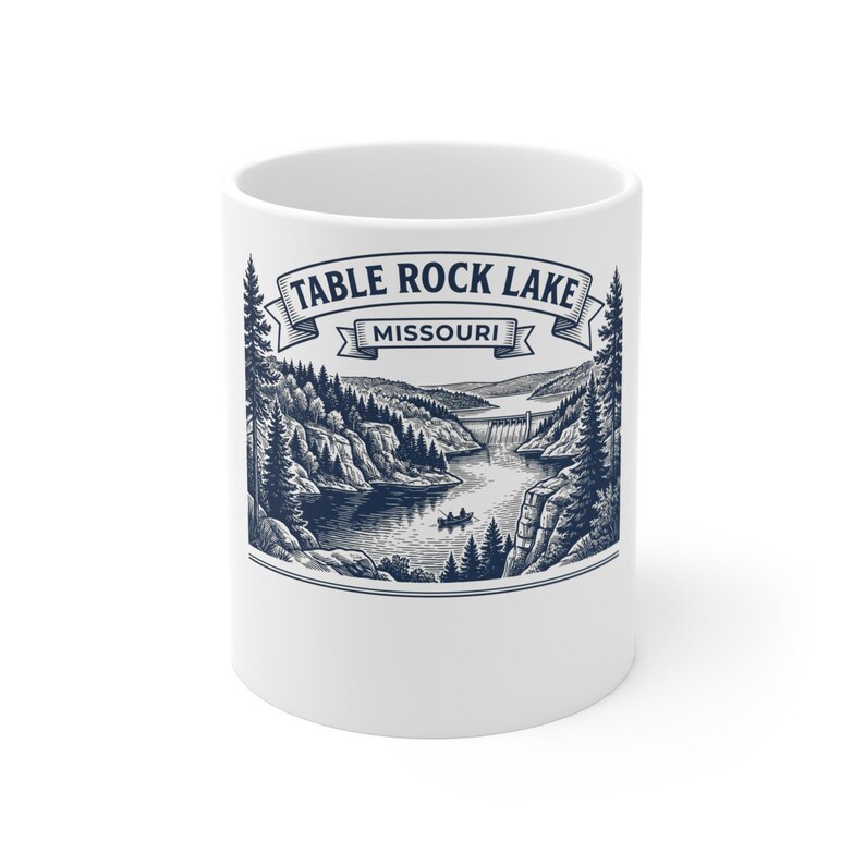 Table Rock Lake Family Reunion Mug Personalized Name Year, Ozarks Vacation Keepsake Mug, Custom Matching Family Mug, Reunion Gift for House image 1
