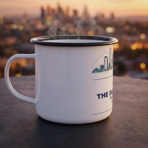 Family Reunion Enamel Mug Personalized City Name Custom Camp Coffee Cup 2026 Keepsake Gift image 4